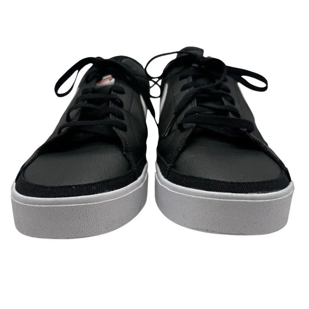 Nike Court Vision Low Next Nature Men's Shoes‎ Black/White Size 13